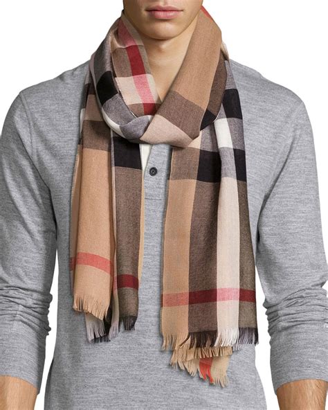 burberry scarf for him